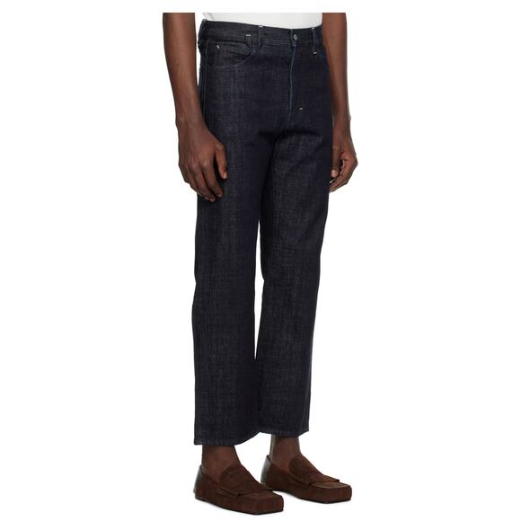 Jacquemus Venice De-nîmes Mens Denim jeans in Dark Navy 33 - Picture 2 of 4